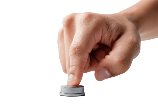Pressing button with precision png