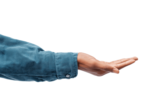 Studio photo gesture communication png