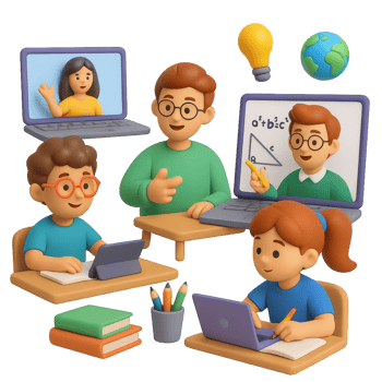 Engaging Virtual Classroom Tools for Effective Learning Experience png
