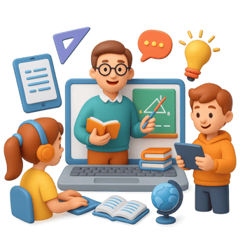 Engaging Virtual Classroom Tools for Interactive Learning Experience png