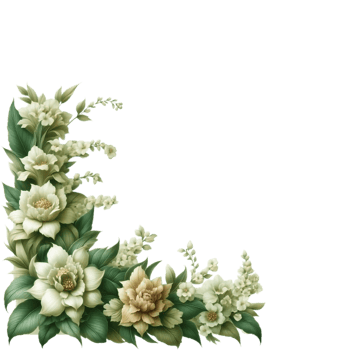 Elegant Floral design png