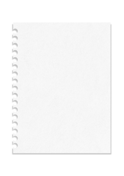 A notebook with a spiral binding on a black background png