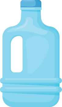 Large Water Jug vector