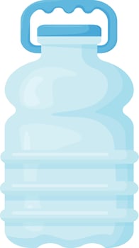 Water Cooler Jug vector