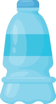 Round Bottom Bottle vector