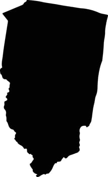 Ita Paraguay silhouette map vector