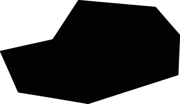 Jiexixian China silhouette map vector