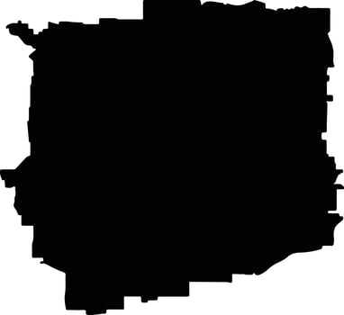 Kojonup Australia silhouette map vector