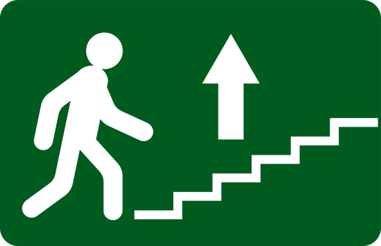 up stairs symbol. emergency exit symbol. emergency ladder sign. fire hazard sign. emergency stairs sign. emergency exit sign. Flat exit sign collection. Various exit signs. escape route sign png