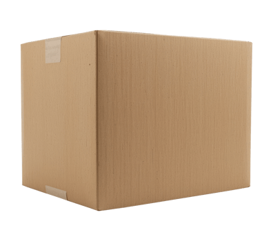 Cardboard Container for Parcel Delivery Mockups png