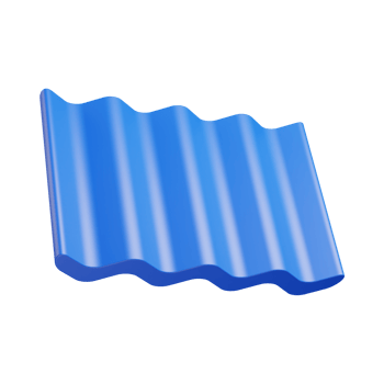 3d abstract object ringed cylinder shape blue png