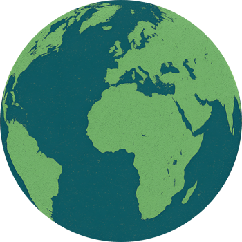 Watercolor depiction of planet earth with continents and oceans. World map Globe Drawing. Hand drawn Earth Globe Sketch. Illustration Blue Planet. Representation Earth's Continents and Oceans. png