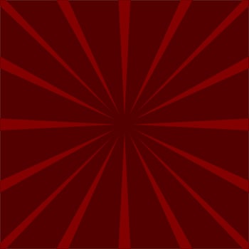 Retro Dark Red Burst Rays Design vector