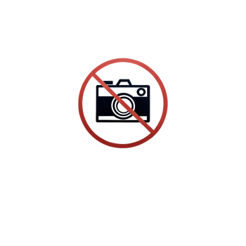 No photos allowed sign on transparent background png