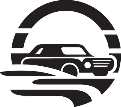 Car logo illustration on a background. vector
