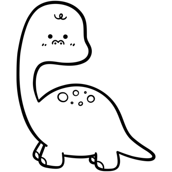 Long neck dinosaur png
