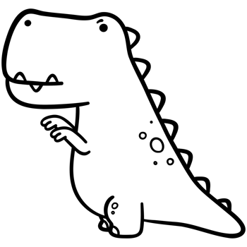 Tyrannosaurus cutie dinosaur png