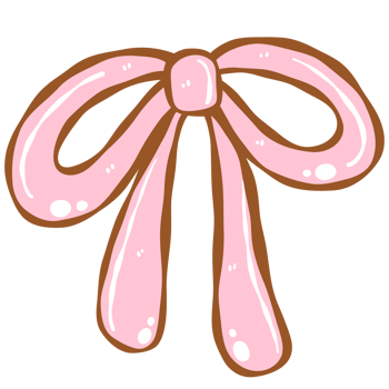 Cute Pink bow png