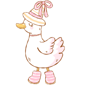 spring silly goose png