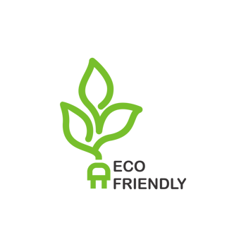 Eco friendly logo design png