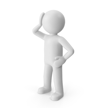 3d man think png