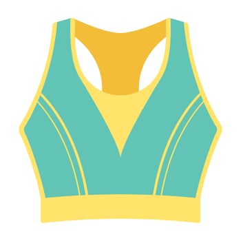 Summer outfits and beachwear with casual shoes and bags vector