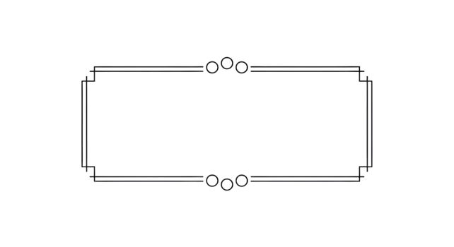 Ornamental Dark Vignette Frame With a Transparent Background png