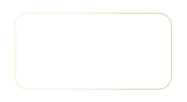 Isolated Black Rectangle with Rounded Corners on Transparent Background png