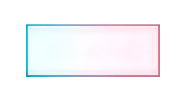 Gradient Rectangular Shape with a Blue to Pink Gradient and Transparent Backdrop png