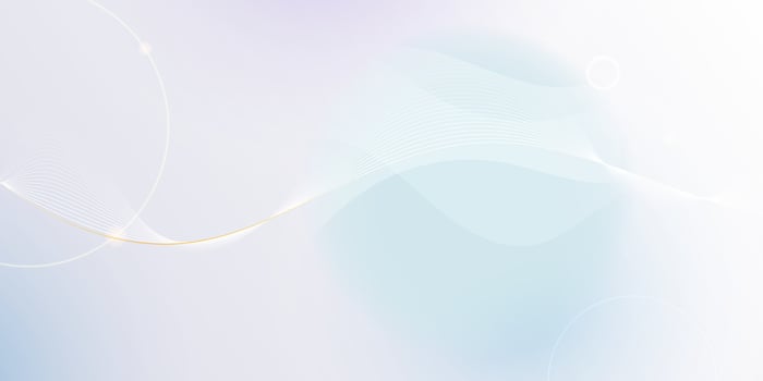 Abstract soft white, gold wave lines pattern and texture on light gray gradient background. element smooth line design. Digital technology concept for luxury business template, banner background vector