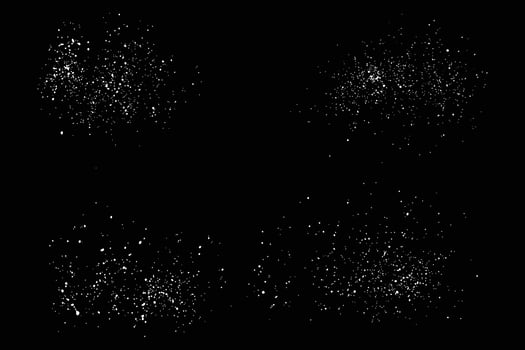 New year snowflakes background design collection vector