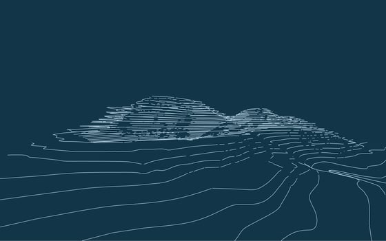 Wireframe surrounding contour. Topographic element pattern for background. Landscape topography contour line and layer. . vector