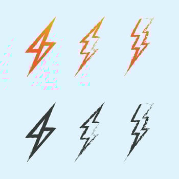 Thunderbolt Logo for Lightning Energy Business, Speed Branding, and Electric Power Solution vector