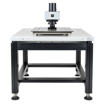 Professional anti vibration table isolating vibrations for accurate microscopy on transparent background png