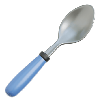 Spoon 3d Illustration png