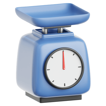 Weight Scale 3d Illustration png