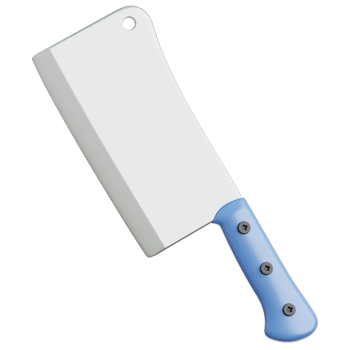 Butcher Knife 3d Illustration png
