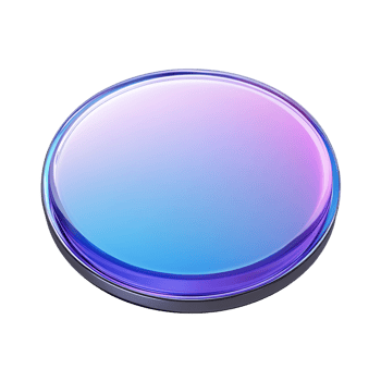 Abstract Shiny Round Button with Purple and Blue Gradient png