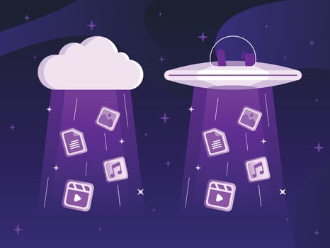 Cloud System Technology for Secure Data Management and Scalable Computing vector