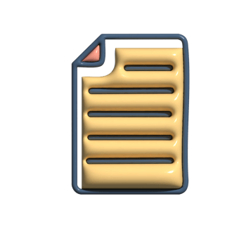 Modern 3D Legal Partnership Agreement Icons png