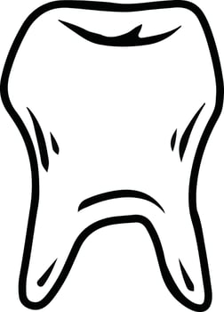 tooth illustration art vector
