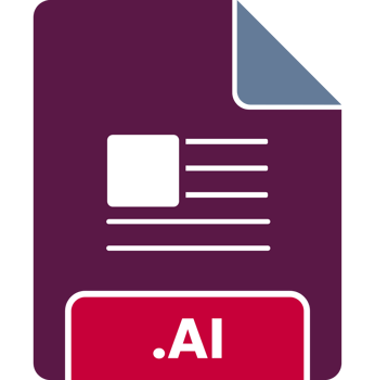 Ai File Minimal Icon png