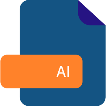 Ai File Extension Icon Rounded Corners And Deep Color png