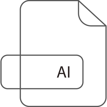 Ai File Extension Icon Raw Thicker Outline png