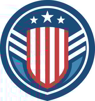 The us national soccer team logo vector
