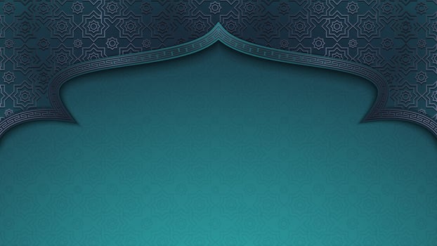 Elegant decorative Islamic background vector