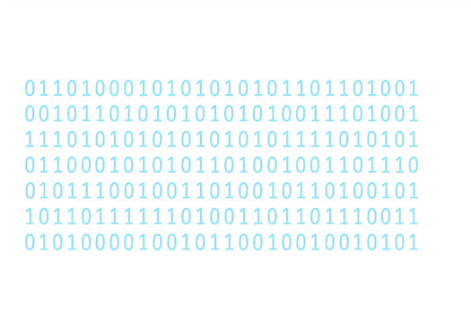 Abstract Binary Code Pattern in Blue Color Scheme for Design Use png