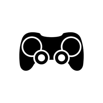 Joystick gamepad icon set. flat illustration of icon, eps 10 vector