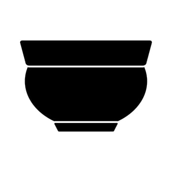 Plant pot icon. Simple illustration of plant pot icon for web vector