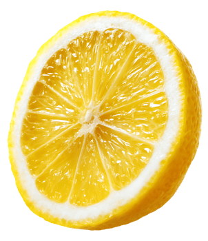 Isolated Refreshing Slice of Lemon on Transparent Background Health and Vitamin Benefits png